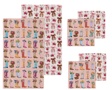 Load image into Gallery viewer, Boots &amp; Bows Towel Set
