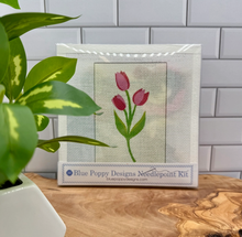 Load image into Gallery viewer, Tulips Needlepoint Canvas Kit
