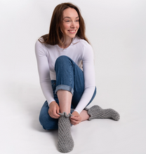 Load image into Gallery viewer, Frill Socks Crochet Kit
