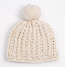 Load image into Gallery viewer, Melanie Pompom Hat Crochet Kit

