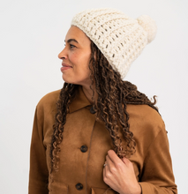 Load image into Gallery viewer, Melanie Pompom Hat Crochet Kit
