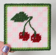Load image into Gallery viewer, Cherry Needlepoint Kit
