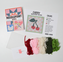 Load image into Gallery viewer, Cherry Needlepoint Kit
