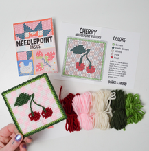 Load image into Gallery viewer, Cherry Needlepoint Kit

