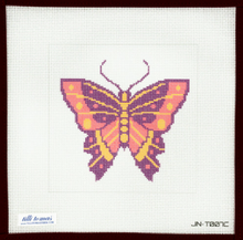Load image into Gallery viewer, Butterfly Needlepoint Canvas
