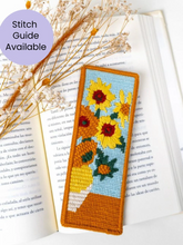 Load image into Gallery viewer, Van Gogh Sunflowers Bookmark Kit
