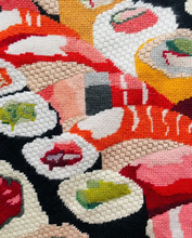 Load image into Gallery viewer, Sushi Boat Needlepoint Canvas
