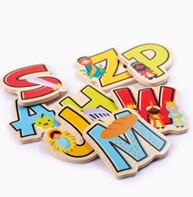 Load image into Gallery viewer, ABC's Wood Puzzle
