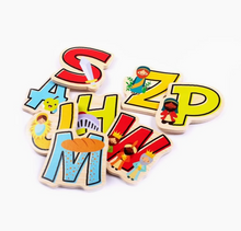 Load image into Gallery viewer, ABC's Wood Puzzle
