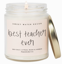 Load image into Gallery viewer, Best Teacher Candle
