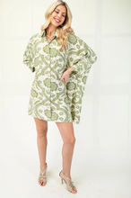 Load image into Gallery viewer, Button Down Shirt Dress
