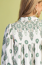 Load image into Gallery viewer, Patterned Shirt Dress
