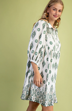 Load image into Gallery viewer, Patterned Shirt Dress
