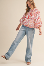 Load image into Gallery viewer, Paisley Print Top

