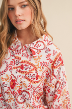 Load image into Gallery viewer, Paisley Print Top
