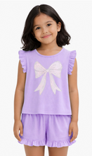 Load image into Gallery viewer, Purple Bow Set
