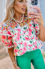 Load image into Gallery viewer, Mixed Floral Top
