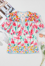 Load image into Gallery viewer, Mixed Floral Top
