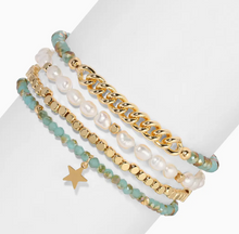Load image into Gallery viewer, Baroque Pearl Bracelet Set
