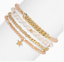 Load image into Gallery viewer, Baroque Pearl Bracelet Set
