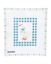 Load image into Gallery viewer, Gingham Goose Needlepoint Canvas
