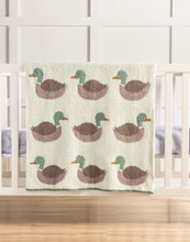 Load image into Gallery viewer, Mallard Chenille Blanket
