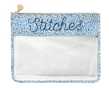 Load image into Gallery viewer, Stitches Zip Pouch
