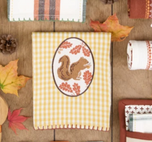 Load image into Gallery viewer, Acorn Squirrel Kitchen Towel
