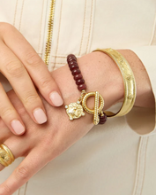 Load image into Gallery viewer, Curious Bee Toggle Bracelet

