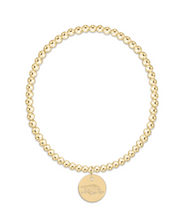 Load image into Gallery viewer, Ecollegiate Classic Gold 3mm Bracelet - University of Arkansas

