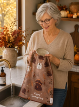 Load image into Gallery viewer, Turkey Talk Microfiber Towel
