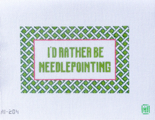 Load image into Gallery viewer, I'd Rather Be Needlepointing
