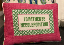Load image into Gallery viewer, I'd Rather Be Needlepointing
