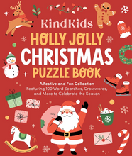 Load image into Gallery viewer, Holly Jolly Puzzle Book
