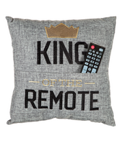 Load image into Gallery viewer, King Of The Remote Pocket Pillow
