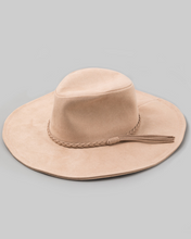 Load image into Gallery viewer, Braided Faux Suede Fashion Hat
