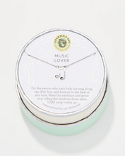 Load image into Gallery viewer, Music Lover/Note Necklace
