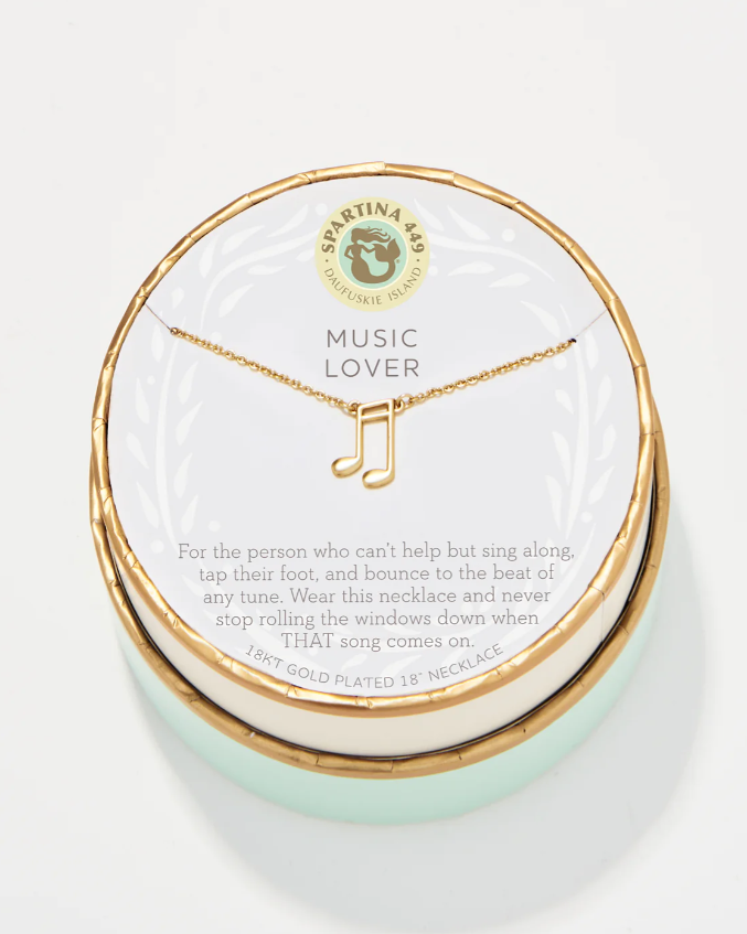 Music Lover/Note Necklace