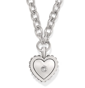 Brighton Pretty Tough Bold Heart Necklace