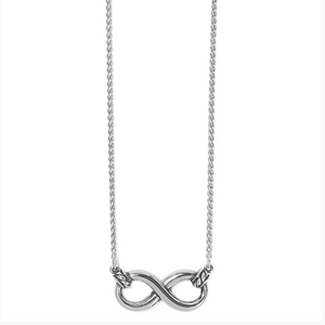 Brighton Interlok Infinity Necklace