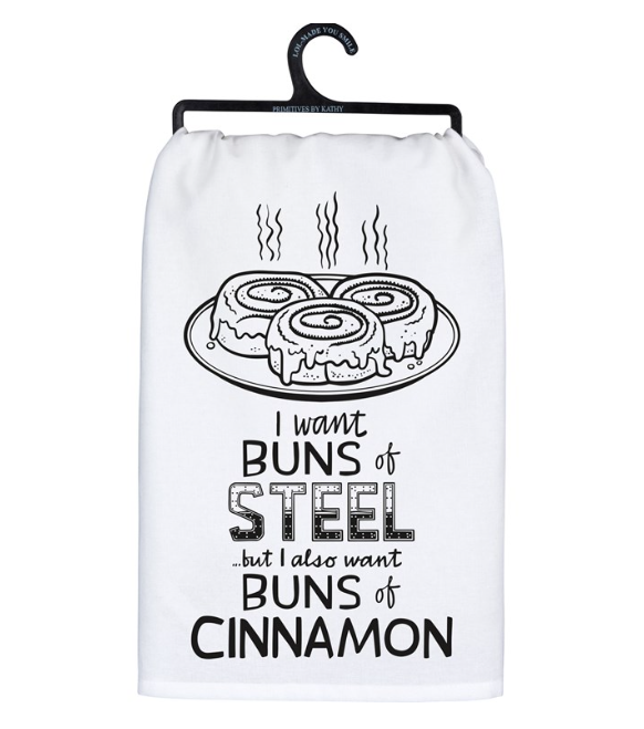 Buns Of Cinnamon Kitchen Towel