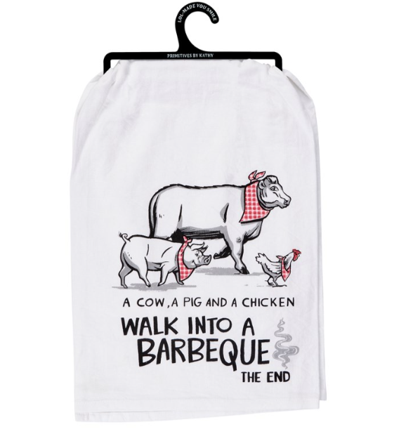 A Barbeque Kitchen Towel