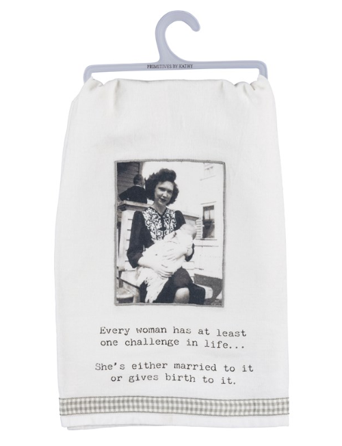One Challenge Kitchen Towel