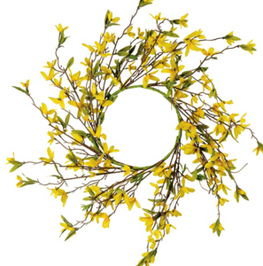 Forsythia Wreath