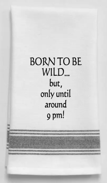 Born To Be Wild - Kitchen Towel