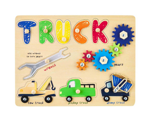 Busy Board Wood Puzzle