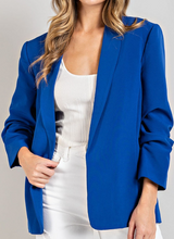 Load image into Gallery viewer, Curvy Shawl Lapel Blazer
