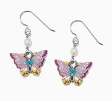 Load image into Gallery viewer, Brighton Kyoto In Bloom Butterfly French Wire Earrings
