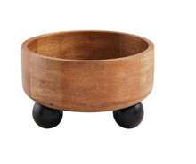 Load image into Gallery viewer, Bead Footed Bowl
