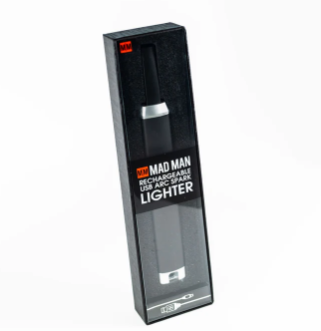 Black USB Arc Spark Lighter